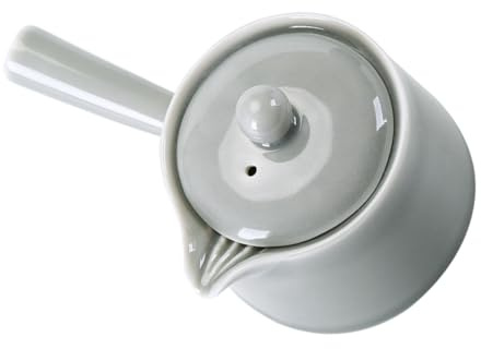 Zerodeko Tetera Pequeña de Estilo Japonés Tetera Decorativa Mango Ergonómico para Servir Té en Eventos y Regalos