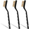 3 Pezzi Wire Brush, Set di Spazzole Metalliche, Spazzola acciaio, Spazzolino per Pulizia, Spazzola metallica, Spazzola di ferro, Spazzola per la Pulizia di Scorie di Saldatura, Sporco e Ruggine