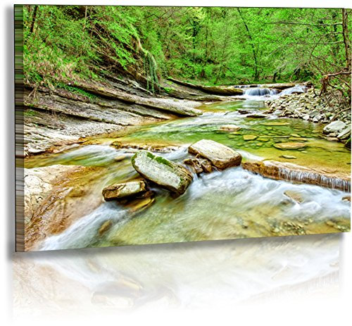Fotoatelier Dirk Haas Premium Acrylglasbild XXL - Natur - Landschaft - Italien - Bild - Wasserfall - Emilia Romagna - Acrylglas : 140 cm x 80 cm