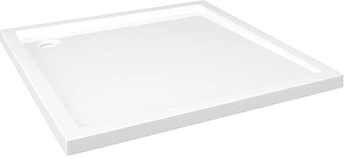 vidaXL Duschkar fyrkantigt ABS 90x90 cm