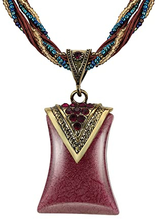 EVER FAITH turkost halsband, oktoberfest, kedja för kvinnor, vintage, bohemisk, bohemisk stil, traditionell kedja, kostymsmycke, rund, droppe, choker, halsband, blå, Kristall Kristall Turkos, Turkos