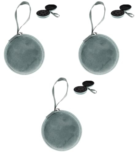 minkissy Organizer Für Ätherische Öle 3 Stück Tragbare Kosmetiktasche Mit Netzbeutel Für Reise Und Zuhause Ätherische Ölflaschen Aufbewahrungstasche