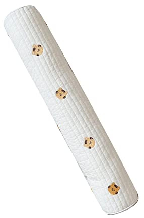 Pilipane Almohada para El Cuerpo del Bebé, Almohada para Dormir Lateral Antivuelco para Bebé, Cojín De Apoyo para El Cuello De Algodón Suave(Tigre)