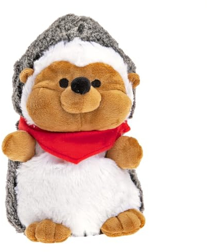Pelucho - Bouillotte Peluche Hérisson - Bien-Être, Chaleur et Douceur - Micro-Ondable - Grains de Blé et Fleurs de Lavande - Fabriquée en France