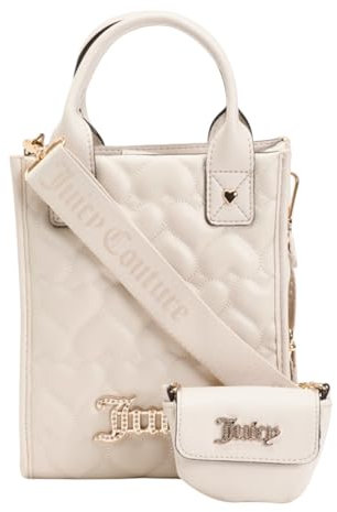 Juicy Couture Damen Heart Tote Crossbody Bag Set mit Geschenkbox (Engel), angel, Einheitsgröße