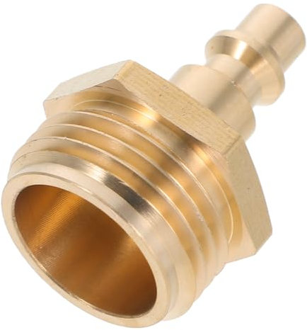 Abaodam Adattatore per da per Compressore d Aria Tappo Scarico per Camper Raccordo Rapido per Aria Filettatura da Connessione Sicura per Impianto Idraulico Esterno