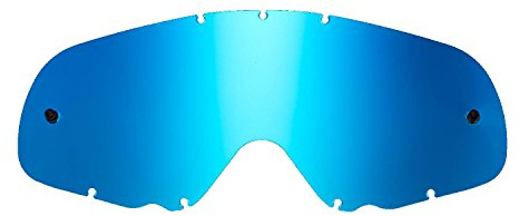 SeeCle 416164 blau getönte verspiegelte Ersatzgläser für Brillen kompatibel mit Oakley Crowbar Maske