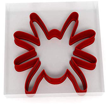 Cortador de galletas y fondant con forma de araña de 8 cm, Molde de Galletas