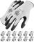 G-REX - P 07 / Guantes de montaje con protección contra cortes/talla 08, 12 pares/blanco/blanco/guantes de montaje/guantes resistentes a cortes guantes de trabajo