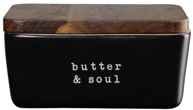 ASA Selection Hey! Butterdose Butter & Soul schwarz 15x10x7,8cm