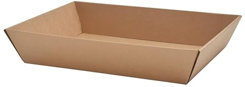 Corbeille Carton Panier Garni 37 x 27 x 7 cm - LOT DE 50