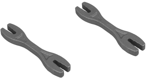 SOLUSTRE 2stücke Motorcycle Wrench Reparaturwerkzeug Für Motorräder Einstellbarer Speichenschlüssel Spannungsanpassung Kompaktes Design Für Mobile
