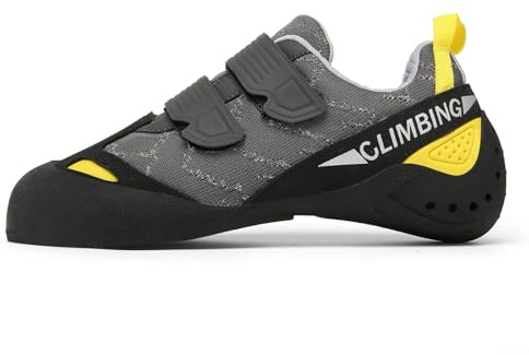 Viaoragiosa Professional Bouldering Climbing Shoes,Indoor Entry-Levels Climbing Shoes,Rock Climbing Bouldering Training Shoes,Non-Slip,Breathable,Suitable For Beginners And Professional Climbers.