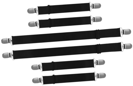 OKUMEYR 6stücke Verstellbare Tischdeckenklammern Elastische Für Tischdecken Bettwäsche Und Matratzen rutschfeste Clips Für Innen Und Außenbereich Installieren Und Langlebig