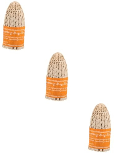 Vaguelly 150pcs Rope Incense for Home Temple Handmade Aroma String Incense Natural Sticks