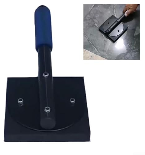Gummihammer Klotz Bodenbelag Werkzeug für Fliesen- und Vinyl-Dieleninstallation mit stabiler Gummi- und Eisenkonstruktion