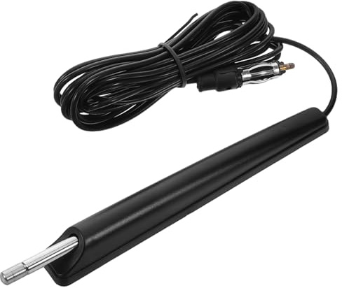 DOITOOL Antena De Coche Adhesiva para Parabrisas Fácil Instalación y Recepción De Señal FM Potente para Vehículos y Radios Estéreo