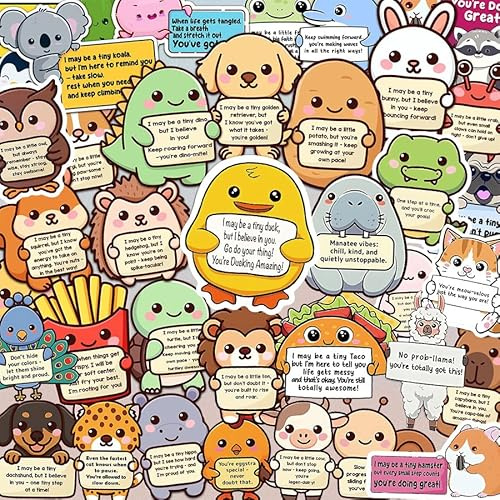 50 pegatinas divertidas de memes, animales humorísticos resistentes al agua graffiti vinilo colorido impermeable pegatinas estéticas para laptop skateboard guitarra, adolescentes y adultos