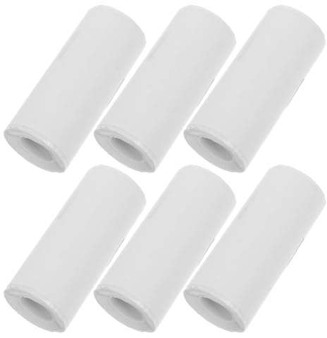 NUOBESTY 5 Rouleaux Papier Thermique Autocollant 57 X 25 MM pour Imprimante de Poche Étiquettes Adhésives pour Usage Bureautique