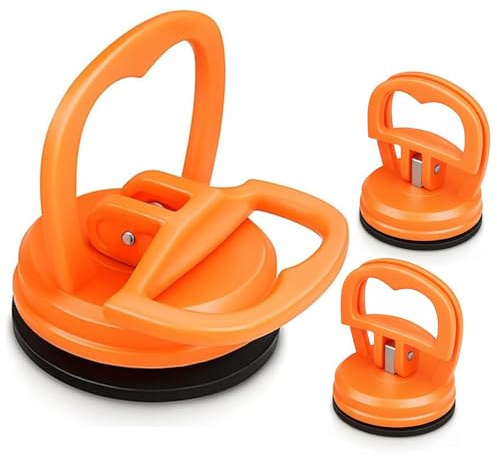 Extractor de Abolladuras de Coche,Entosa Para Abolladuras de Coche,Para Quitar Abolladuras de Coche,Kit de Eliminación de Abolladuras(1 Grande,2 Pequeños)