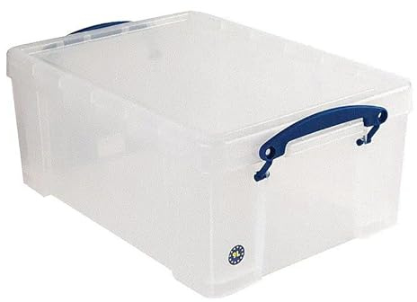 CAJA PARA DISCOS DE VINILO SINGLES 7 (Los discos pequeños) - Really Useful Box 9 Litros XL