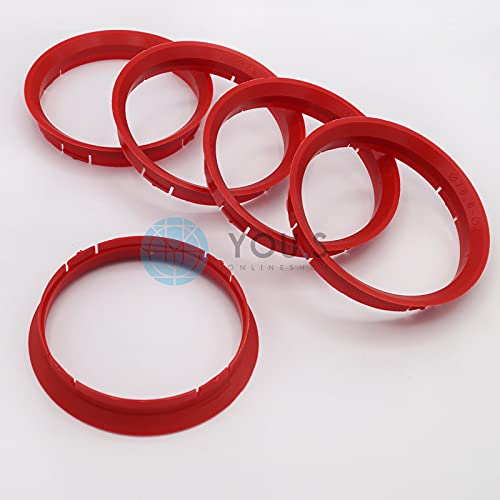5 x ZENTRIERRINGE DISTANZRING für ALUFELGEN Z18 76,0-72,6 mm Alutec Anzio Rial