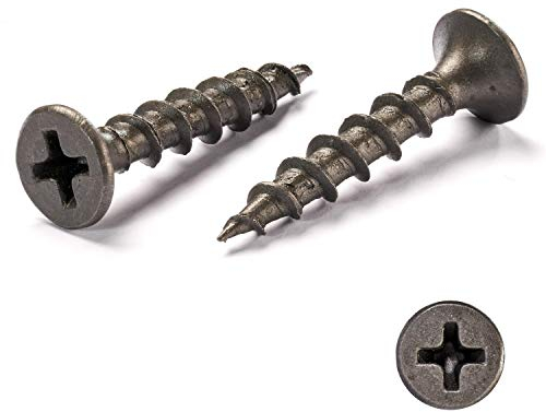 INNONEXXT® Premium Vis pour cloisons sèches à filetage grossier | Vis pour plaques de plâtre, vis universelles | 3,9 x 25 mm | Fabriqué en Allemagne | 500 pièces | Evidement en croix