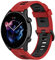BoLuo 22mm Cinturini per Orologi per Huawei Watch GT Runner/Watch GT3 46MM Band,Cintura Silicone Bracelet Cinturino Strap per Huami Amazfit GTR 3/Amazfit GTR 3 Pro/Amazfit GTR 2 Watch (rosso nero)