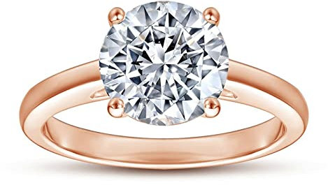 Banemi Wunschring Silber, Ring Kleiner Finger Damen mit Zirkon Schmuck Ringe Geburtstagsgeschenke Größe 60 (19.1)