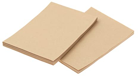 STOBOK 100blätter Vintage Blank Kraftpapier Briefpapier Retro Schreibpapier Für Schöne Handschriftliche Notizen Glatte Oberfläche Robustes Material Für Briefe Und Kalligraphie Vintage Des