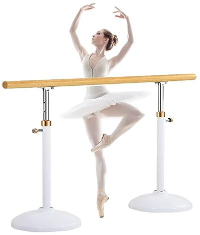 Ballettstange Robuste Ballettstange aus Stahl for Kinder und Erwachsene, höhenverstellbare Mobile Tanzstange, kann EIN Gewicht von 250 kg tragen (Color : Children's Style, Size : 2.5M/8.2FT)