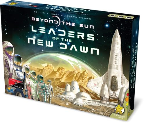 Strohmann Games, Beyond the Sun – Leaders of the New Dawn, förlängning, expertspel, strategispel, 1–4 spelare, från 12+ år, 45–90 minuter, tyska