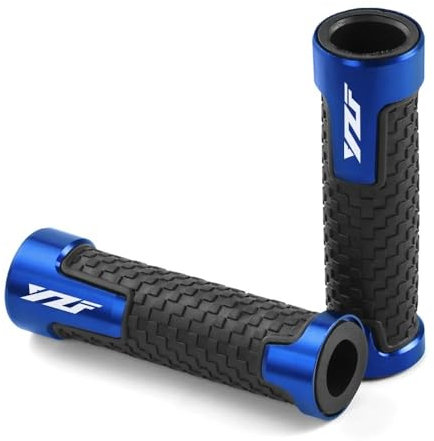 KAVSY Motorrad Hand Griffe Für Y&AMAHA YZF R1 R6 2005 2006 2007 2008 2009 2010 2011 2012 Motorrad rutschfeste Lenkergriffe(Blue)