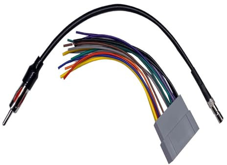 Woedpez Car Stereo Systems Wire Harness Connector For Automotive Seamless Music Player Integration Easy Installation No Splicing