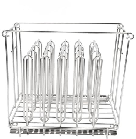 Support de Séparation pour Mijoteuse, Support de Mijoteuse Basse Température Pliable en Acier Inoxydable, Support de Machine de Cuisson Lente, Grande capacité, Support de