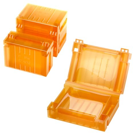 GUETNEU Lot de 4 boîtes de gel isolées à connexion rapide | IPX8, pour connecteurs de fil à levier, compatible avec divers connecteurs compacts à épissure rapide CNP-103 CE comprend 4