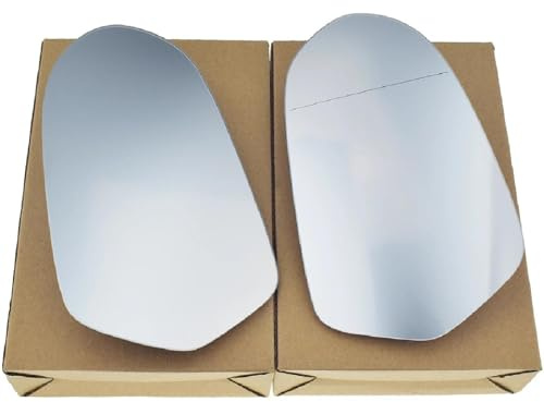 Uppvärmd sidospegel För A6 C7 A6 4G S6 2012-2017 4G0857535D 4G0857536D Vänster Höger Uppvärmd Backspegelglas(A pair)