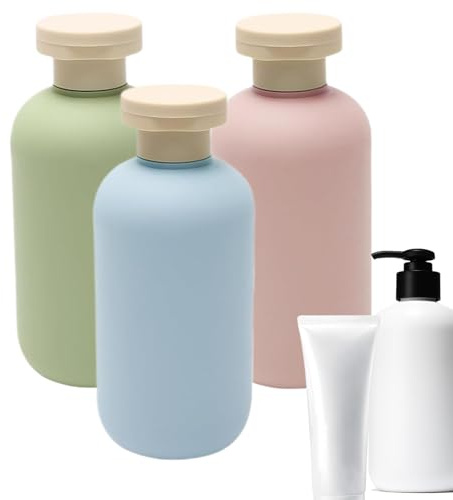 Genérico Envases para Artículos de Aseo de Viaje | Recipientes de Viaje para Productos de Higiene,Envases Dosificadores Reutilizables Antifugas para Loción y Productos Líquidos