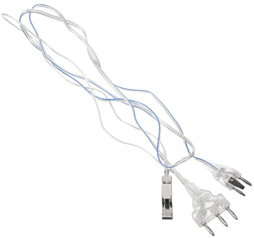 FOMIYES Pasante de Esgrima para Florete Cable de Cuerpo Profesional Transparente de Alta Conductividad Accesorio de Conexión Resistente para Entrenamiento y Competición