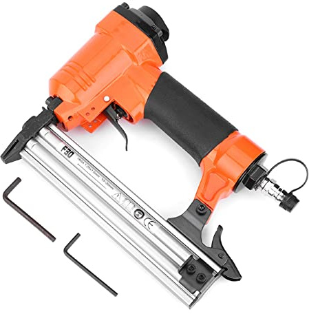 Cloueur à air de qualité industrielle F30, agrafeuse pneumatique droite, outil de construction professionnel robuste pour les projets de menuiserie, matériau en acier moulé