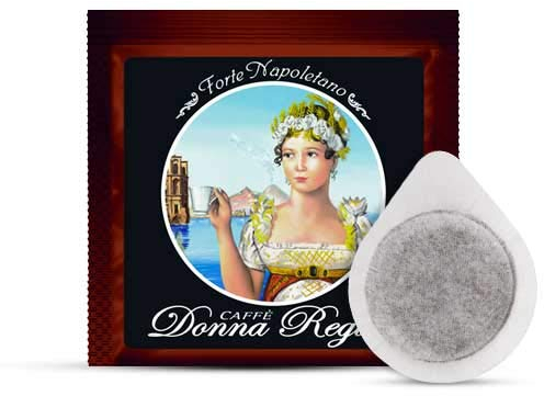 Caffè Donna Regina 300 Cialde ESE 44 mm Carta Filtro FORTE NAPOLETANO Compatibili con Macchine A Cialde ESE - CAFFE' DIEM