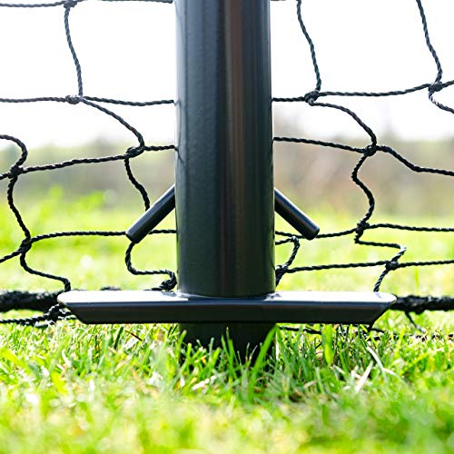 Fortress ultimative Schlagkäfig Stange – Baseballkäfig Stabitilität Set für den Garten [4er oder 6er Set] (4er-Set)