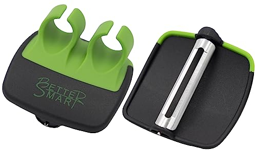 Better Smart Innovatives Sparschäler Set (2 Stück) - Präzises Schälen von Obst & Gemüse! Hochwertige Utensilien, ergonomisches Design. Super Geschenk für Kochenthusiasten