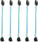 ADCAUDX Lot de 5 câbles SATA III de 20,3 cm / 0,2 m, courts et minces, SATA à angle droit vers droit, câble de données flexible de 6 Go avec loquet de verrouillage pour disque dur, SSD, disque dur