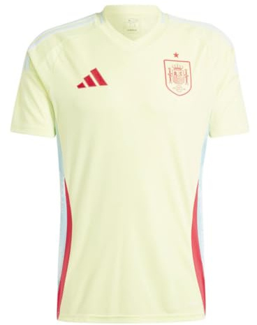 adidas Camiseta FEF A JSY para Hombre (Manga Corta), Amarillo, S