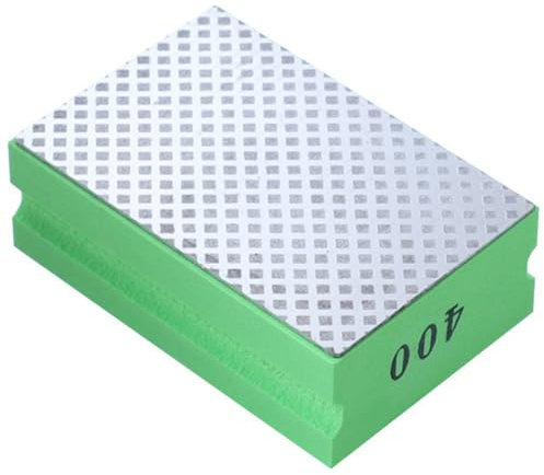 MiJunHD Diamond Hand Polishing Pads Block Diamond for Tile Glass Abrasive Grinding Pad Stone Marble Ceramic Abrasive Sanding Disc 1000#