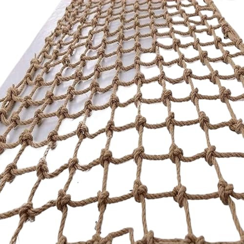 Kinder Klettergerüst NetzTreehouse Strickleiter, Kinder Haustiere Container Schutznetz Sicherheitsnetz, Außen, Zaunnetz, Innen(2 * 2m(6.6 * 6.6ft))