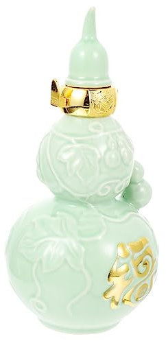 Cabilock Botella De Vino De Cerámica Vintage Botella Para Almacenar Vino Casa Para Uso Doméstico Decoración Hogar Acampar Tarro De Cerámica Para Licores