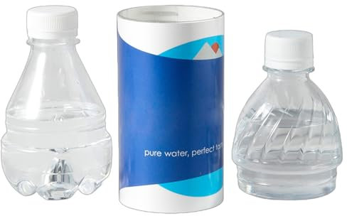 Qkbuza Botella De Agua Seguro De Desvío, Contenedor De Escondite Secreto Para Botella De Agua, Caja Fuerte Secreto, Contenedor De Escondite Secreto Para Dinero