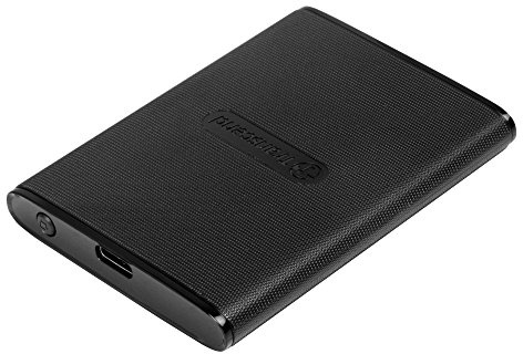 Transcend TS240GESD220C SSD Portatile, USB 3.1 Gen 1, USB Type-C, 240 GB, Nero